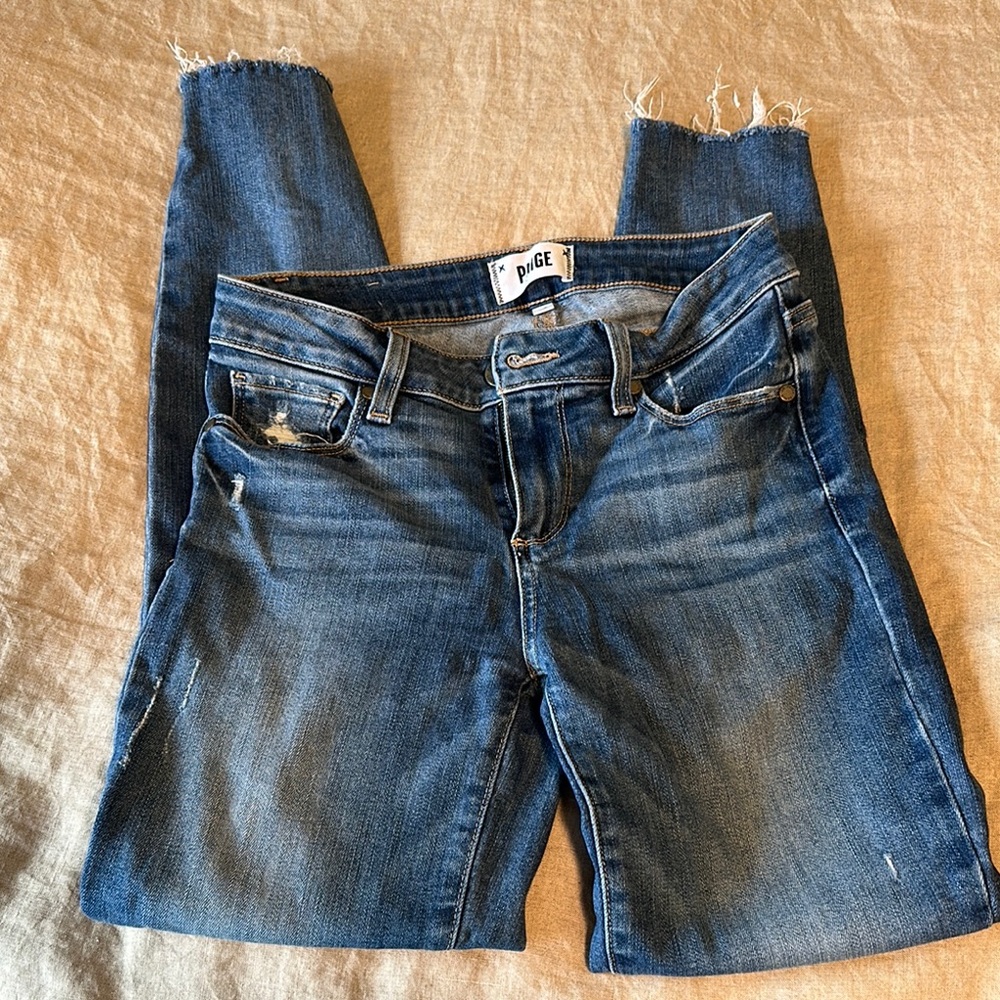 Paige Women's Blue Jeans